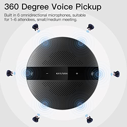 PC Microphone Speaker Business Conference USB Speakerphone for Skype, Webinar, Call Center - Image 2
