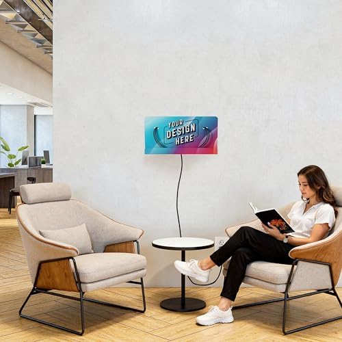 KwikBoost® Wall Mounted Phone Charging Station, Custom Charging Kiosk with Lightning and USB-C Cables for Hotels Offices Schools Waiting Rooms - Image 2