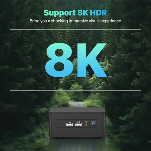 Intel NUC 12 Pro Business Mini Desktop, Intel Core i7-1260P (12C/16T, Up to 4.7GHz) Mini Pc, 32GB DDR4 RAM 1TB PCIe 4.0 NVMe SSD, 8K/HDR/WiFi 6E/BT5.3/7x24 Hours Quiet Operation/Windows 11 Pro - Image 3