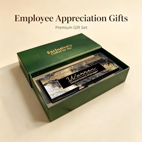 Desk Name Plate Personalized, Custom Name Plate for Desk, Acrylic Desktop Accessories, Office Gift & Decor for Women Men, Teacher Nurse Boss Employee Appreciation Gifts - Image 7