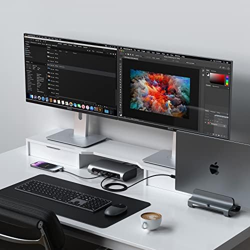 Satechi 16-in-1 Thunderbolt 4 Docking Station, 4K/60Hz Quad Display - Image 4