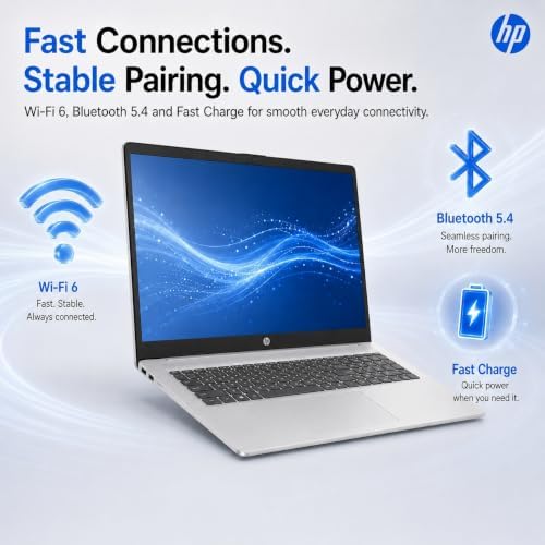 HP 17 Inch Touchscreen Laptop, AMD Ryzen 5 7430U, 32GB RAM 1TB SSD - Image 7