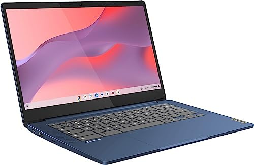 Lenovo Flagship Chromebook, 14'' FHD Touchscreen Slim Thin Light Laptop Computer, 8-Core MediaTek Kompanio 520 Processor, 4GB RAM, 64GB eMMC, WiFi 6,Chrome OS, Abyss Blue - Image 3