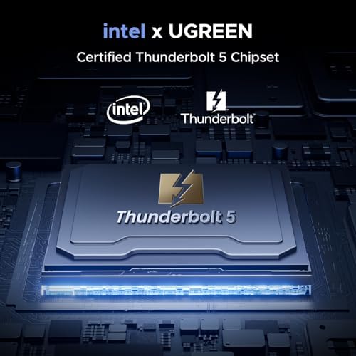UGREEN 13-in-1 Thunderbolt 5 Dock, 120GbpsTransfer, Dual 6K@60Hz/ Single 8K - Image 3