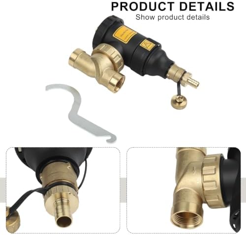 Boiler Magnetic Filter DN20 3/4in Sludge Separator For HVAC Use - Image 6