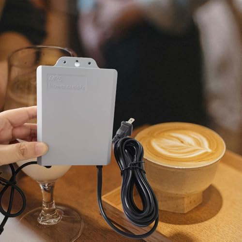 White Mini 12V UPS Battery Backup 5400MAH for Router Monitor - Image 3