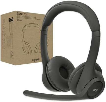 Logitech Zone 305 for Business Wireless Bluetooth Headset - Microsoft Team by Unknown
