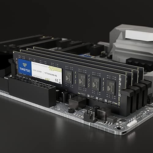 Timetec 16GB KIT(4x4GB) DDR3 / DDR3L 1333MHz PC3-10600 Non-ECC Unbuffered 1.5V / 1.35V CL9 2Rx8 Low Density Dual Rank 240 Pin UDIMM Desktop PC Computer Memory RAM Module Upgrade (16GB KIT(4x4GB)) - Image 3