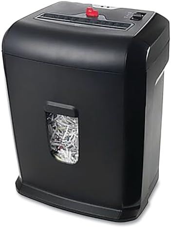 Universal 48110 Cross-Cut Shredder with Lockout Key, 10 Manual Sheet Capacity by Universal