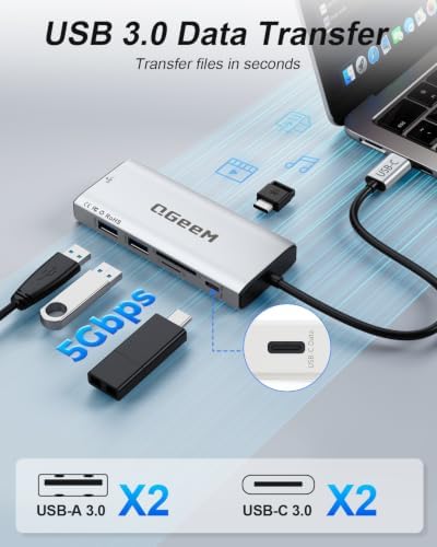 USB C Docking Station Dual Monitor,10 in 1 USB C Hub with 2 HDMI - Image 4