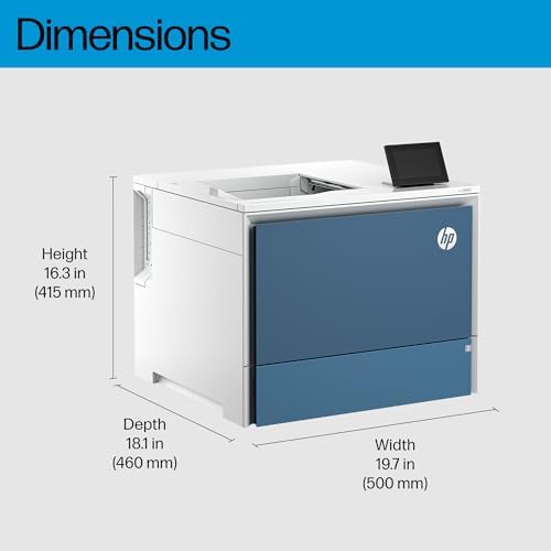 HP Color LaserJet Enterprise 6701dn Printer, Best for Business, (58M42A) - Image 3