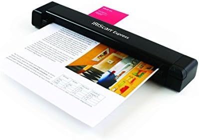 IRIScan Express 4-Portable Scanner 8PPM simplex, USB, Document Scanner, 8PPM, Receipt Scanner, Full OCR Readiris, Windows Black - Image 2