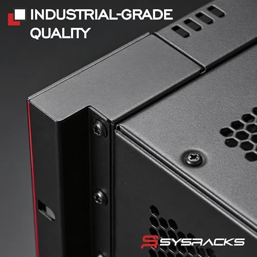 32U 4-Post Open Frame Server Rack – Adjustable Depth 24"–37", 19" Network Equipment Rack with Square Mounting Holes, Floor Standing Steel Rack for IT, AV & Telecom - Image 3