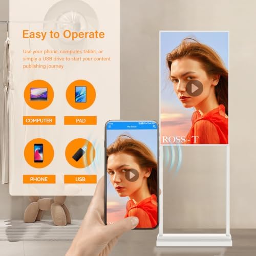55" Digital Signage Display Kiosk 700-Nit UHD Commercial Display - Image 5