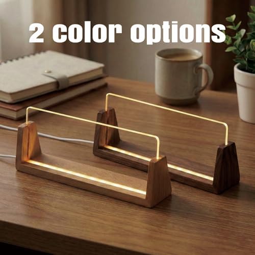 Desk Name Plate Personalized with LED Light - Custom Name Plate for Office Decor, Professional Appreciation Gifts for Bosses, Coworkers, Teachers, Men & Women - Image 2