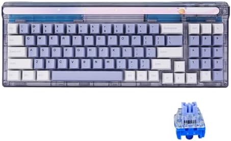 Newmen GM780 Gaming Keyboard,Wireless/Wired/Bluetooth Mechanical Keyboard by NEWMEN