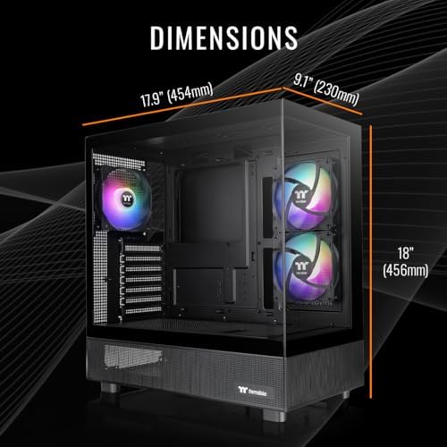 Thermaltake LCGS View u2670-270 Gaming Desktop (Intel® Core™ Ultra 7 265KF, ToughRam 32GB DDR5 6400MT/s RGB Memory, NVIDIA GeForce® RTX 5070, 1TB NVMe M.2, WiFi, Windows 11) V27B-B860-570-LCS - Image 5