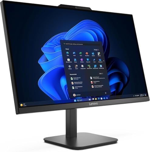 Lenovo 23.8" FHD All-in-One Desktop Computer for Home & Business, Intel N100 (up to 3.4 GHz), 32GB RAM, 1TB SSD, Intel UHD Graphics, RJ45, Bluetooth, HDMI, Wi-Fi, Keyboard & Mouse, Windows 11 Pro - Image 6