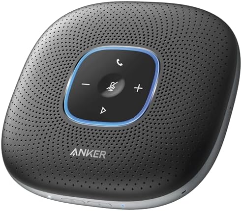 Anker PowerConf Speakerphone, Zoom Certified Conference (Renewed) by Amazon+Renewed
