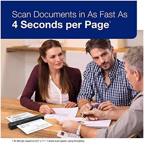 Epson Workforce ES-60W Wireless Compact Mobile Document Scanner - Image 3