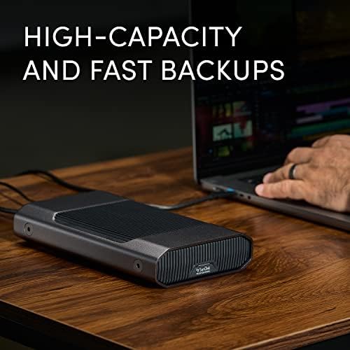SanDisk Professional 8TB G-Drive Enterprise-Class External Desktop Hard Drive - 7200RPM Ultrastar HDD Inside, USB-C (10Gbps), USB 3.2 Gen 2, Mac Ready - SDPHF1A-008T-NBAAD - Image 2