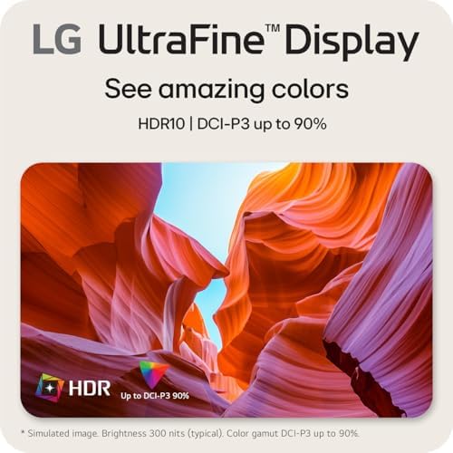 LG 27US500-W Ultrafine Monitor 27-Inch 4K UHD (3840x2160) HDR10 IPS Borderless Design Reader Mode Flicker Safe Switch App HDMI DisplayPort - White - Image 3