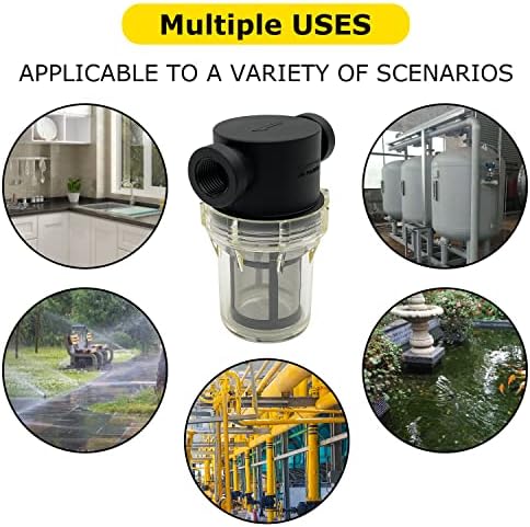 1/2" Female NPT in-Line Strainer with 100 mesh Stainless Steel Filter Screen (1/2“ 100 Mesh) - Image 6