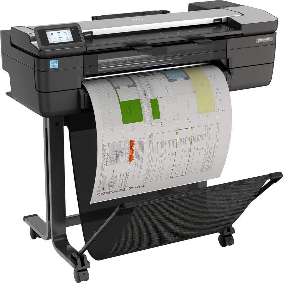 HP Designjet T830 Inkjet Large Format Printer - Includes Printer, Copier, Scanner - 24" Print Width - Color - Image 3