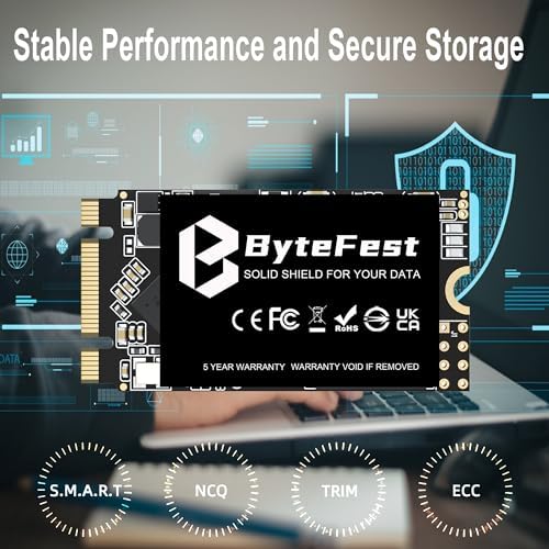 SSD 64GB M.2 2242 NGFF SATA III 6 Gb/s Internal Solid State Drive(22x42mm), High Performance, 3D NAND, Upgrade Storage for Laptop and Desktop - Image 3