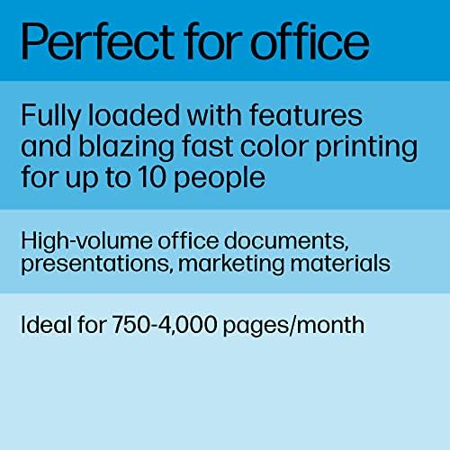 HP Color LaserJet Pro MFP 4301dw Printer, Print, scan, Copy, Fast speeds, Easy Setup, Mobile Printing, Advanced Security, Best-for-Small Teams, 16.6 x 17.1 x 15.1 in,White (Renewed) - Image 2
