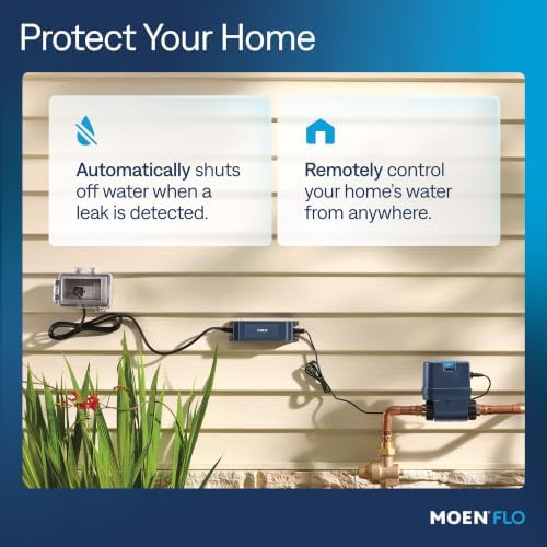 Moen Flo Shutoff, 1 1/4" Automatic Water Leak Detector & Shutoff, 900-002 - Image 2