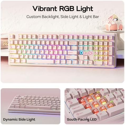 EPOMAKER X Aula F108 PRO V2 Wireless Mechanical Keyboard with Pixel Screen - Image 6