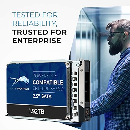 Water Panther 1.92TB SATA 6Gb/s 2.5" SSD for Dell PowerEdge Servers | Enterprise Drive in 14G Tray (Renewed) - Image 2
