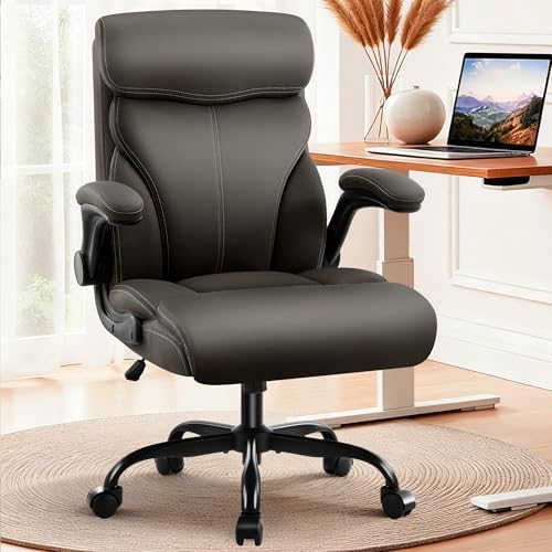 AreShark Leather Office Chair - Executive High Back Ergonomic Desk Chairs by AreShark