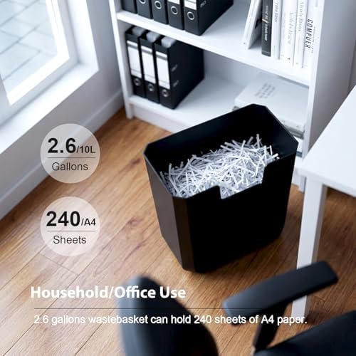 Wingwise 8 Sheets Paper Shredder for Home Office - Image 5