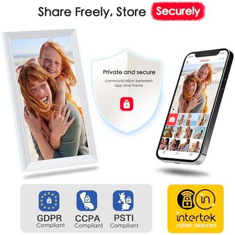 Frameo 15.6" Digital Picture Frame WiFi, Large Display Digital Photo Frame - Image 6