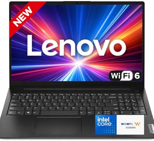 Lenovo V15 Business Laptop | 15.6" FHD LED Display | Intel N-Series Quad-Core Processor | 16GB DDR5 RAM | 256GB PCIE SSD | Ethernet (RJ-45) | HDMI | Dolby Audio | Wi-Fi 6 | Windows 11 Pro by LENOVO