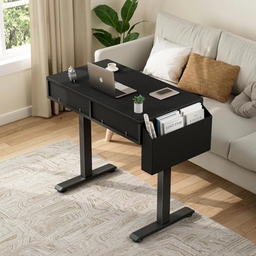 KLUVIS Electric Standing Desk, 32 Inch, Black - Image 2
