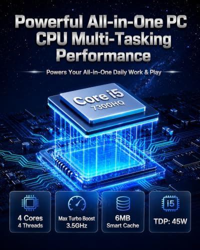 All-in-One PC 23.8" IPS, Wireless Charging Base & Webcam - Image 5