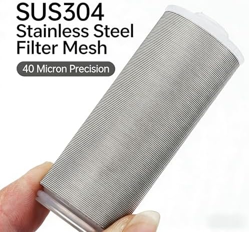 FA20 Brass Washer Water Filters, 40 Micron Reusable Sediment Filter, - Image 4