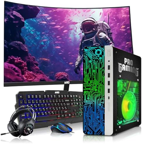 HP G4 Gaming PC, AMD Ryzen 3 Pro, 16GB RAM, 256GB SSD + 2x500GB HDD Win 11 by Amazon+Renewed