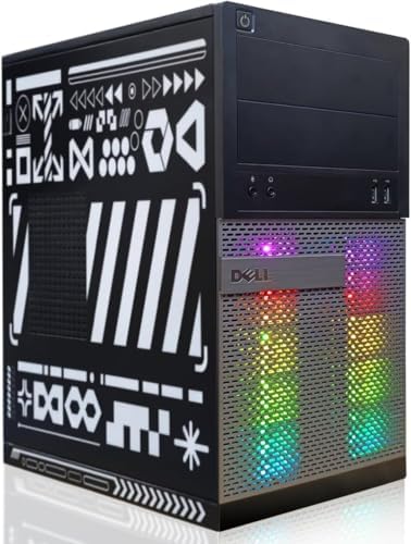 Dell RGB Gaming OptiPlex Desktop PC Computer, Intel Core i5, GeForce GTX 750 Ti 4G, 16GB RAM, 512GB SSD, RGB Keyboard & Mouse, WiFi, Windows 11 Pro (Renewed) by Amazon+Renewed