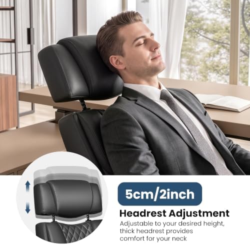 Executive Office Chair, Ergonomic Computer Chair for Home Office - Image 4