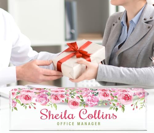 Custom Name Plate for Desk, Employee Appreciation Gifts, Office Decor - Image 6
