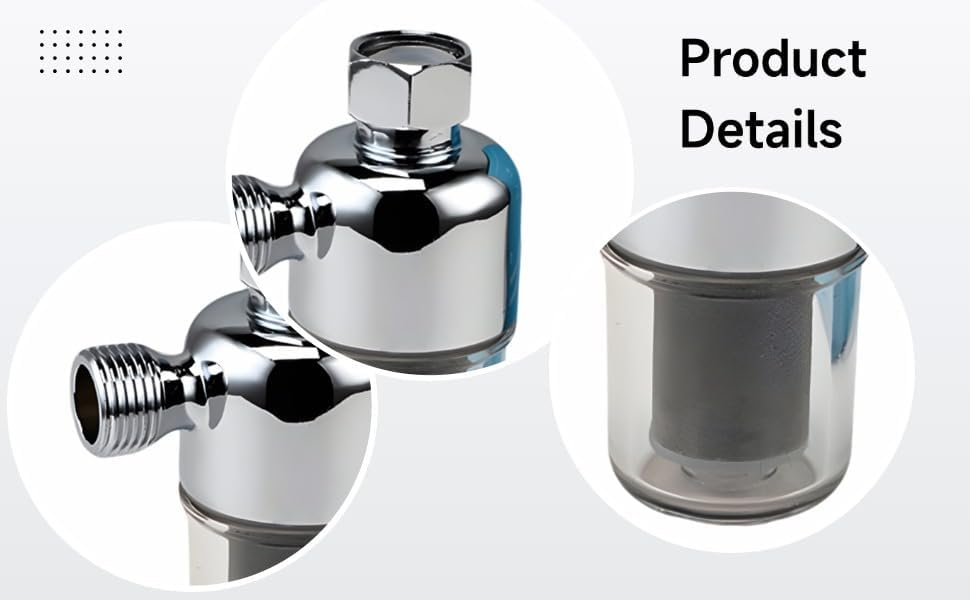 40-Micrometer Sediment Filter, Washing Machine Water Filter, G1/2 Threaded Water Filter With 304 Stainless Steel Mesh, Clear Housing, Water Heater Pre-Filter, Extends Appliance Life - Image 7