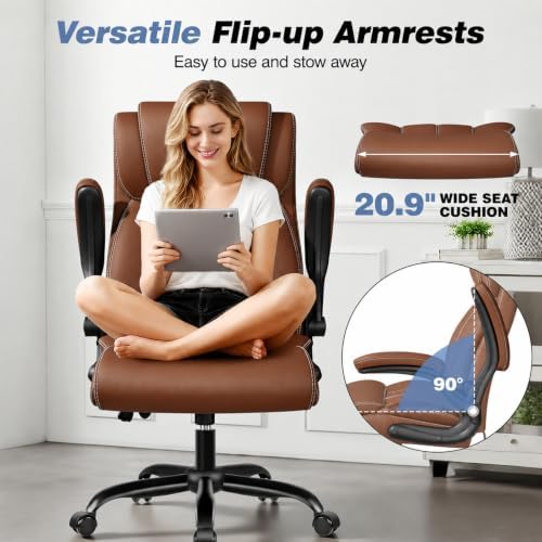 BESTFAIR Ergonomic Office Chair, Comfy High Back Home Desk Computer Chair - Image 6