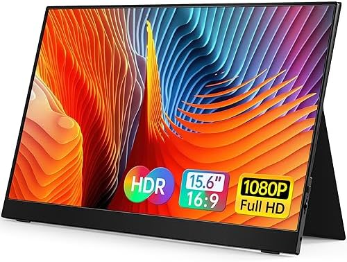 VILVA 15.6" FHD IPS USB-C HDMI Portable Monitor by VILVA