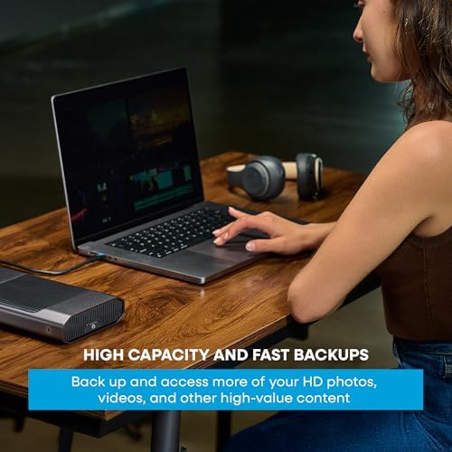 G-DRIVE 22TB External Desktop Hard Drive, Enterprise-Class 7200RPM Ultrastar Hard Drive Inside, USB-C (10Gbps), up to 280MB/s Read and 280MB/s Write, Mac-Ready - SDPHF1A-022T - Image 2