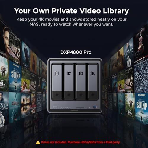 UGREEN NAS DXP4800 Pro 4-Bay for IT Professionals, Developers & Power Users - Image 7