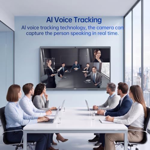 JAV 75 Inch Smart Board Pro, Google EDLA Certified 4K UHD Interactive Whiteboard for Classroom Office, Android 14, 8GB+128GB, 48MP AI Camera, Wi-Fi and Bluetooth - Image 5